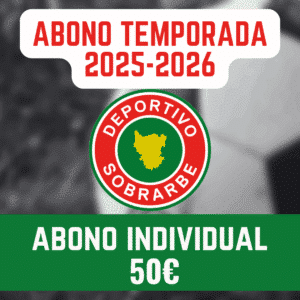 Bono temporada INDIVIDUAL 2025-2026